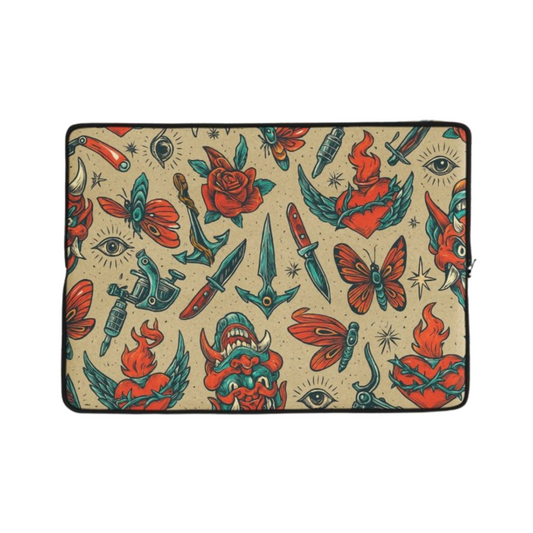 Knives & Flowers Laptop Sleeve